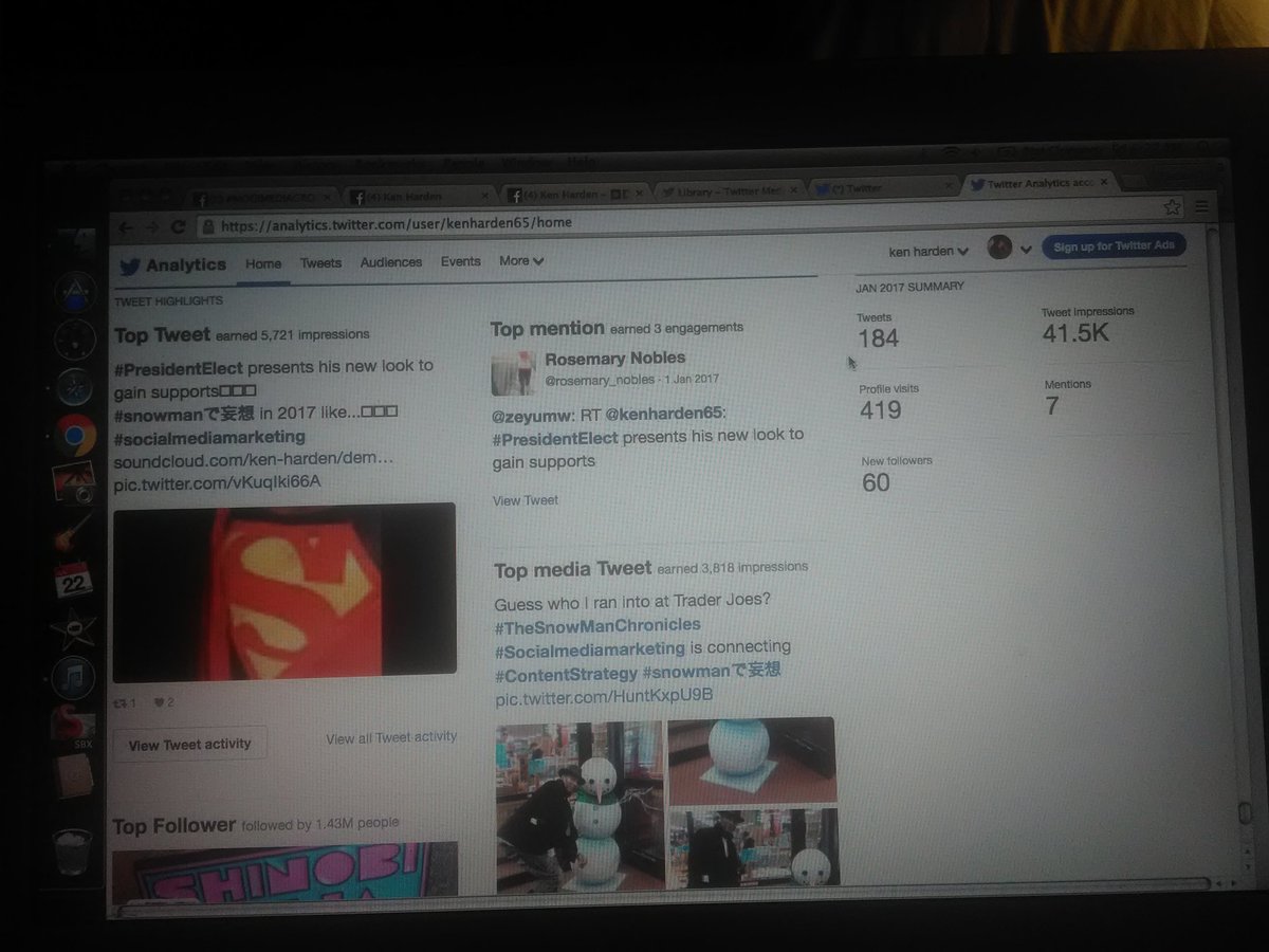 kenharden65's tweet image. #Twitter #ProfileVisits to #FollowMe=
 #ConversionRate of 5.5%
THIS MONTH #Analytics
#KeepAdjusting #ContentMarketing
 #MOGIMEDIAGROUP