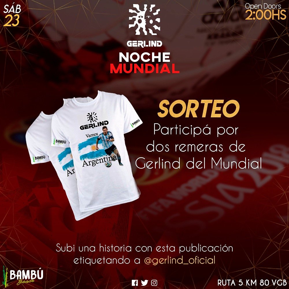 Gerlind_vgb's tweet photo. Comenzo el Sorteo en nuestro instagram!
Participa y gana 🇦🇷🇦🇷🇦🇷🇦🇷
REMERAS GERLIND MUNDIAL
https://t.co/Ls00IDIGDV https://t.co/feoIJqifC3