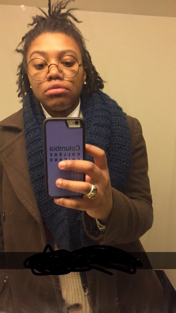 Then a month before college, I literally went through an identity crisis and was like “welp I’ve always wanted dreads.” My hair would not hold AT ALL. I started my locs as plats and it was the worst thing ever. Until I stopped caring. (Circa 2015)