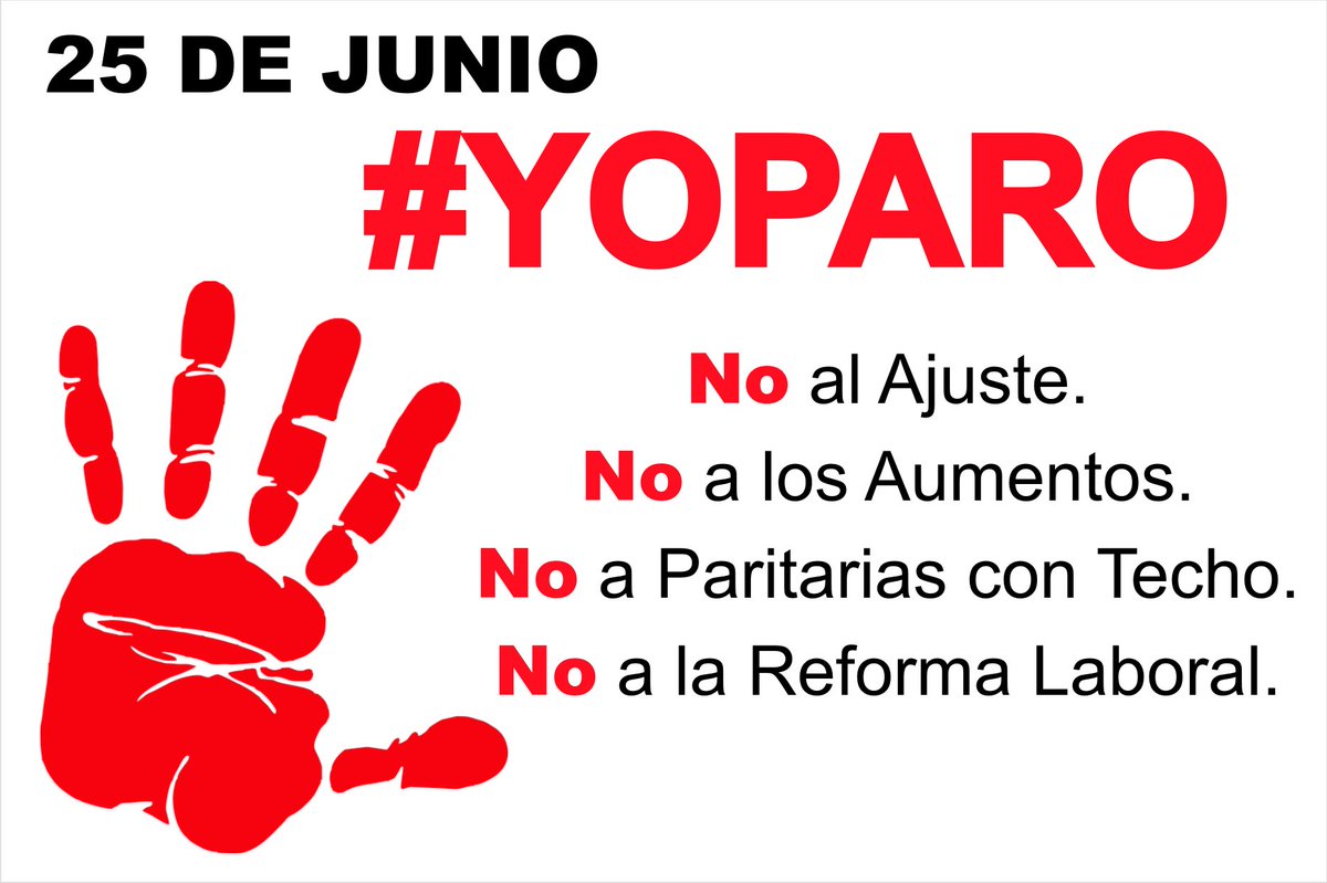 #YoParo #ParoGeneral #SeVieneElParo #ParoCGT #Paro #Viernes #ViernesIntratable #25Jun #MarDelPlata #MDP #BuenosAires #Argentina