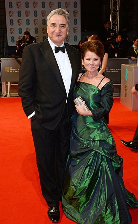Branson_Tom's tweet photo. //Since when was Jim Carter married to Imelda Staunton? I literally had no idea. Mind blown. https://t.co/QKrVTzKSMu