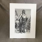PahlaviLondon's tweet image. Native American Indian Ute Tribe Indigenous Antique Engraving Print  Ca. 1890 Unmissable! #caute #nativetribe #uteca rover.ebay.com/rover/1/710-53…