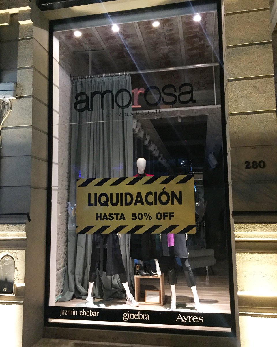 No llegues Tarde, ya enpezó la liquidación.