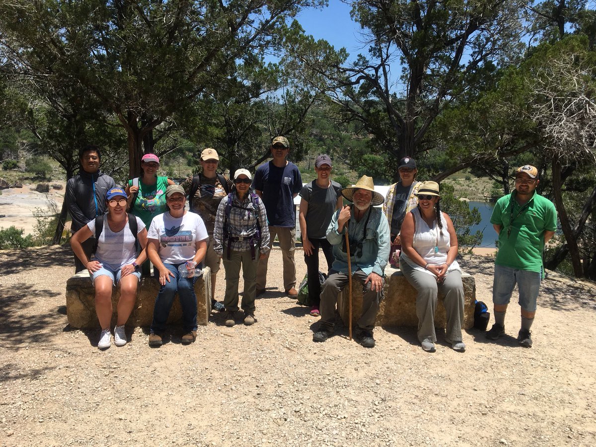 MrsMata_NBCT's tweet photo. Day 5 of #UTSA #MSEIP science teacher training ended with a field trip to Browning Ranch, Perdernales River, &amp; Blanco River! #fossilhunting #TXscience @freysci #JSmules @AlamoHeightsJS @AHISD @AHSFoundation https://t.co/XiISMlNzt6