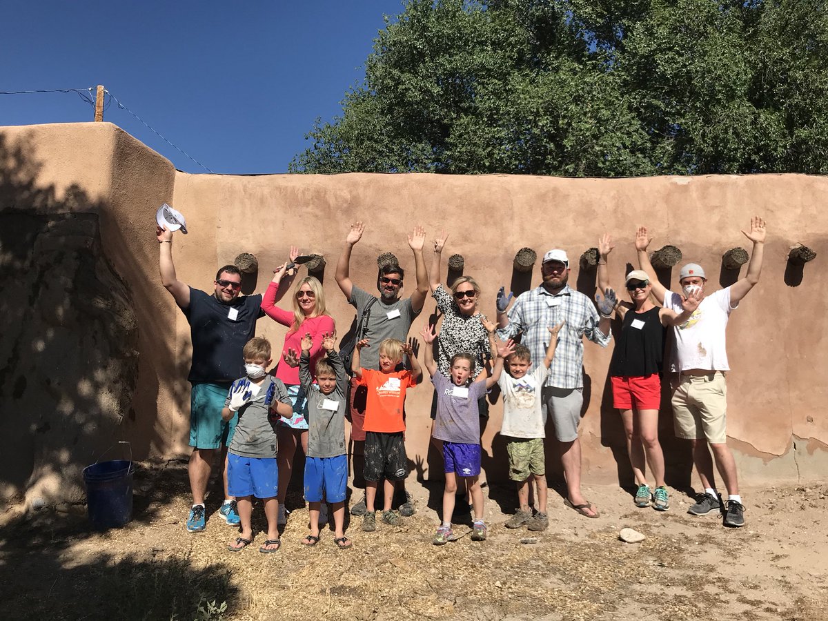 ShannonBlock's tweet photo. Great working with this crew to rebuild Native American homes before Feast Day!  #MudPlastering #RepairingOldStructures #WorldForward https://t.co/i9ycSeKIBg