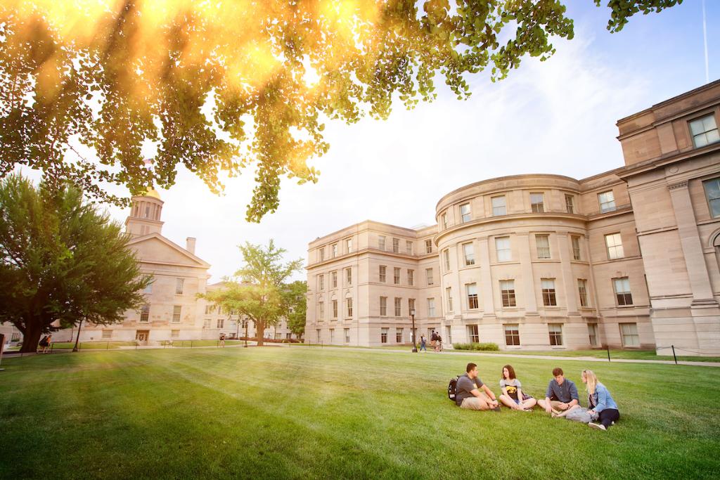Is this heaven? No. It's #uiowa. 🖤💛