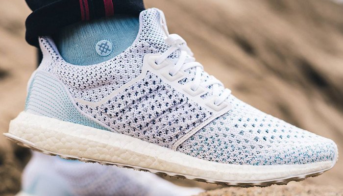 ultra boost clima parley white blue