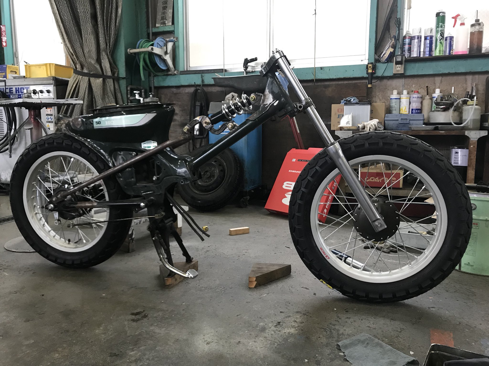 即配可 HONDA スーパーカブ50 純正フロントフォーク ステム C50
