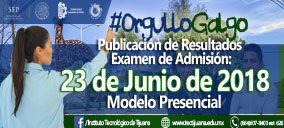 Atención Aspirantes que participaron en proceso de selección de nuevo ingreso 2018 Resultados disponibles en: tinyurl.com/y9f8mbg2