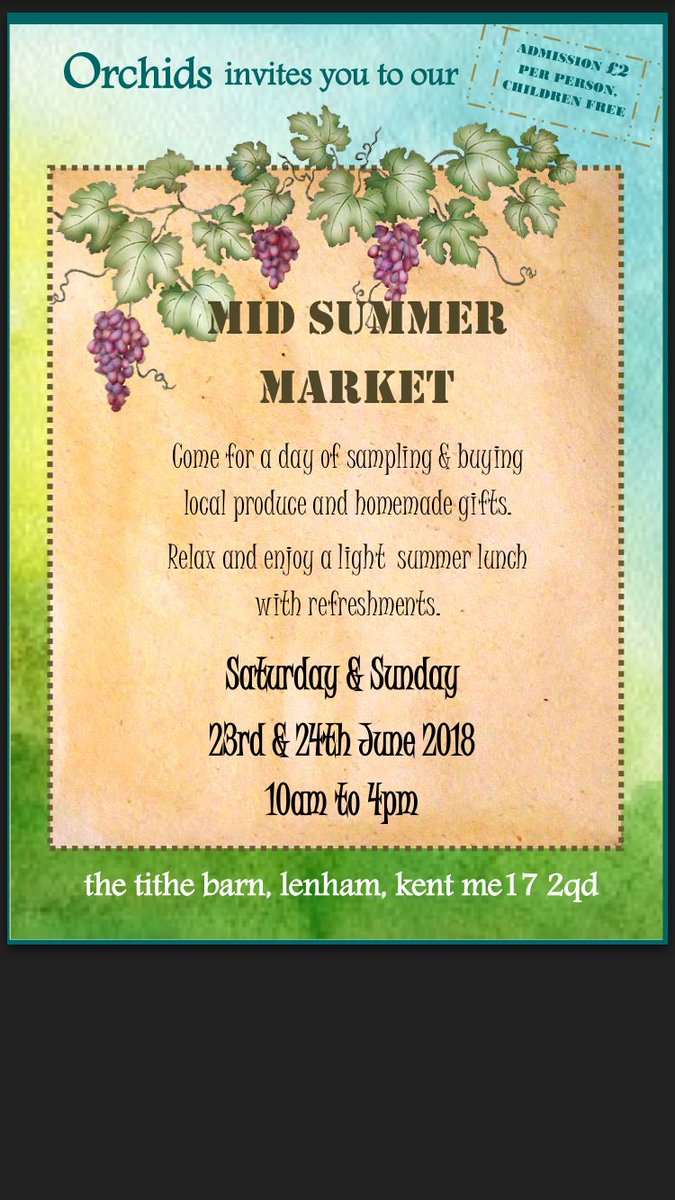 TheWonkyParsnip's tweet image. Find us plus lots of other amazing stalls at the @MidSummerTithe in Lenham!