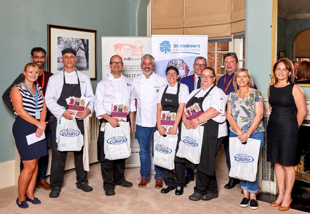 InoxEquip's tweet image. Well done to all the finalists and of course the winners. Great showcase of the quality and food diversity in our Hospitals @MWTChocolate @essentialcuisin @HIT_ChefAcademy @StAndrewsCare @CEDAUK @InoxEquip