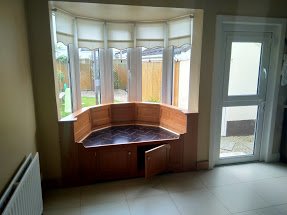 Not Just Canoes <a href="/nuaCanoe/">nuaCanoe</a> Solid Cherry Bay Window Seat