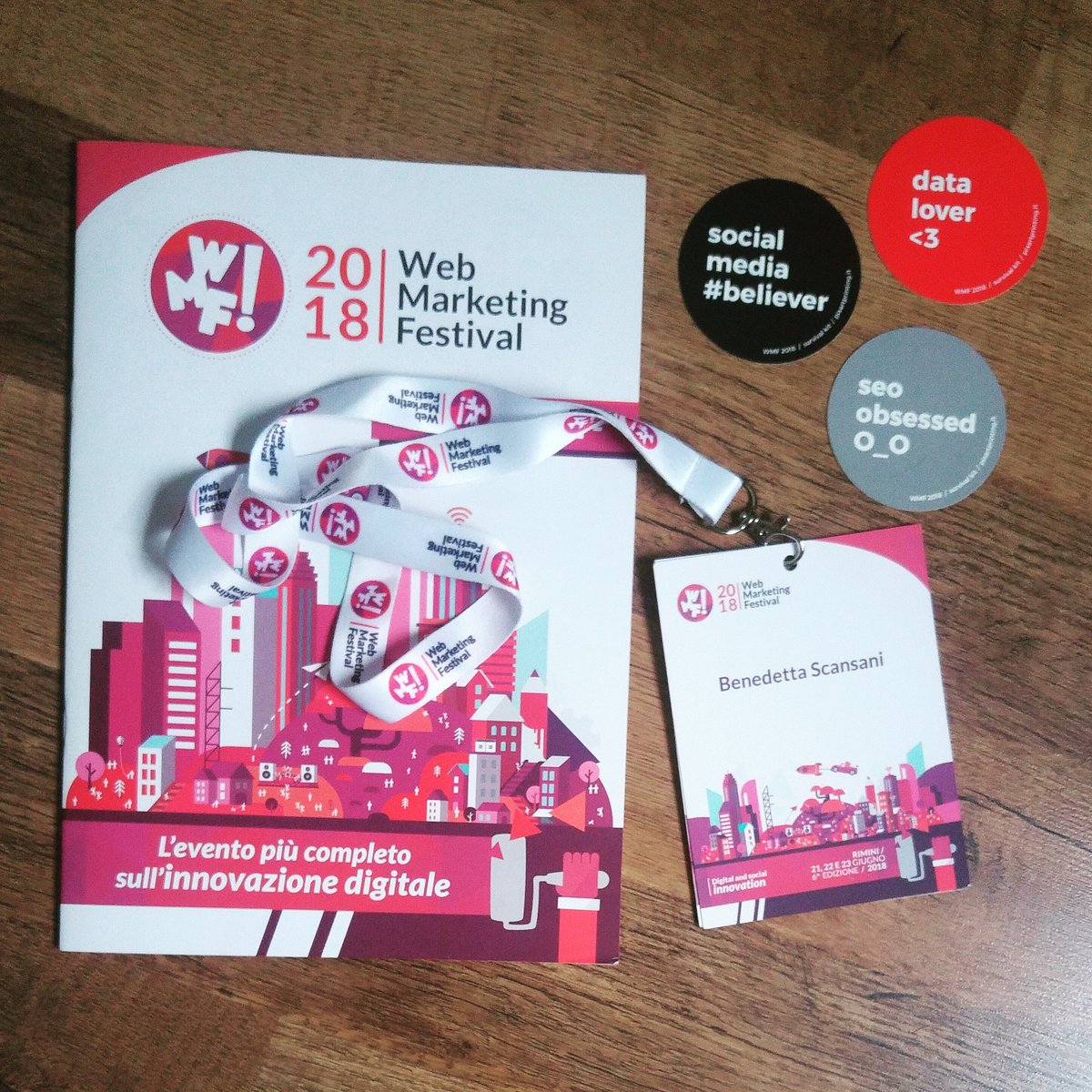 Pronta per la terza giornata di Web Marketing Festival ✌
#wmf18 #rimini @ilfestival 
#webmarketing