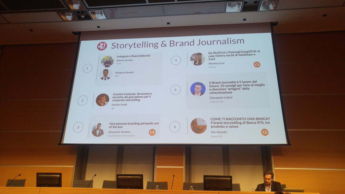 In attesa che inizino i lavori nella sala #Storytelling e #brandjournalism al Web Marketing Festival di #Rimini 
➡ #wmf18 @ilfestival