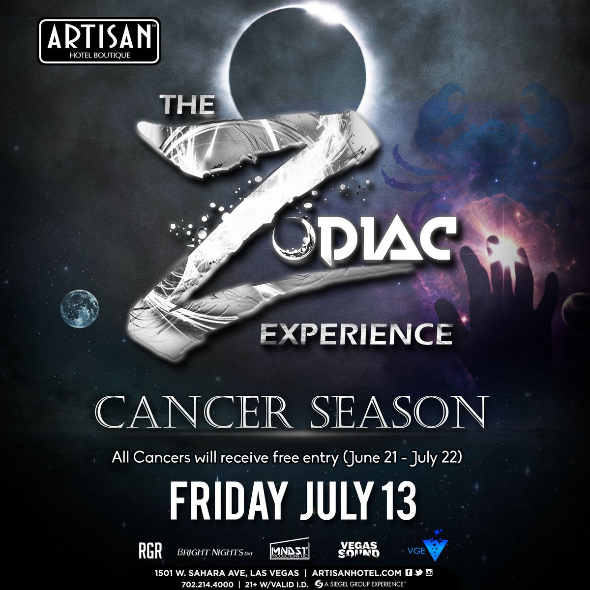 MNDST_Official's tweet photo. Cancerians where you at!? You know this party is for you! βπ¦ https://t.co/4Wu1ULVhCq
