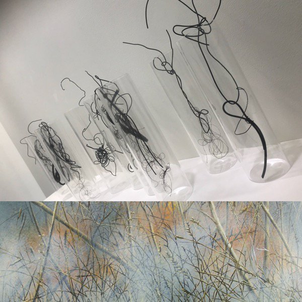 JCGgallery's tweet photo. Going going, gone.  Doors close tomorrow Sunday 24th at 4pm.  Final chance to view the extraordinary work of Hanna Kay and Heather Ellyard.  It' s not goodbye, I'll be back with ideas and projects in 2019. https://t.co/WCN0o09KzF