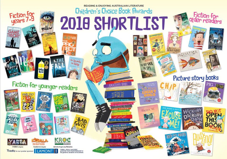 FeliceArenBooks's tweet image. Children&apos;s choice. Noice. 
@YABBA_Awards @KOALAawards #2018shortlist #austlit #aussieauthors @PenguinTeachers #middlegradefiction #youngerreaders #olderreaders
