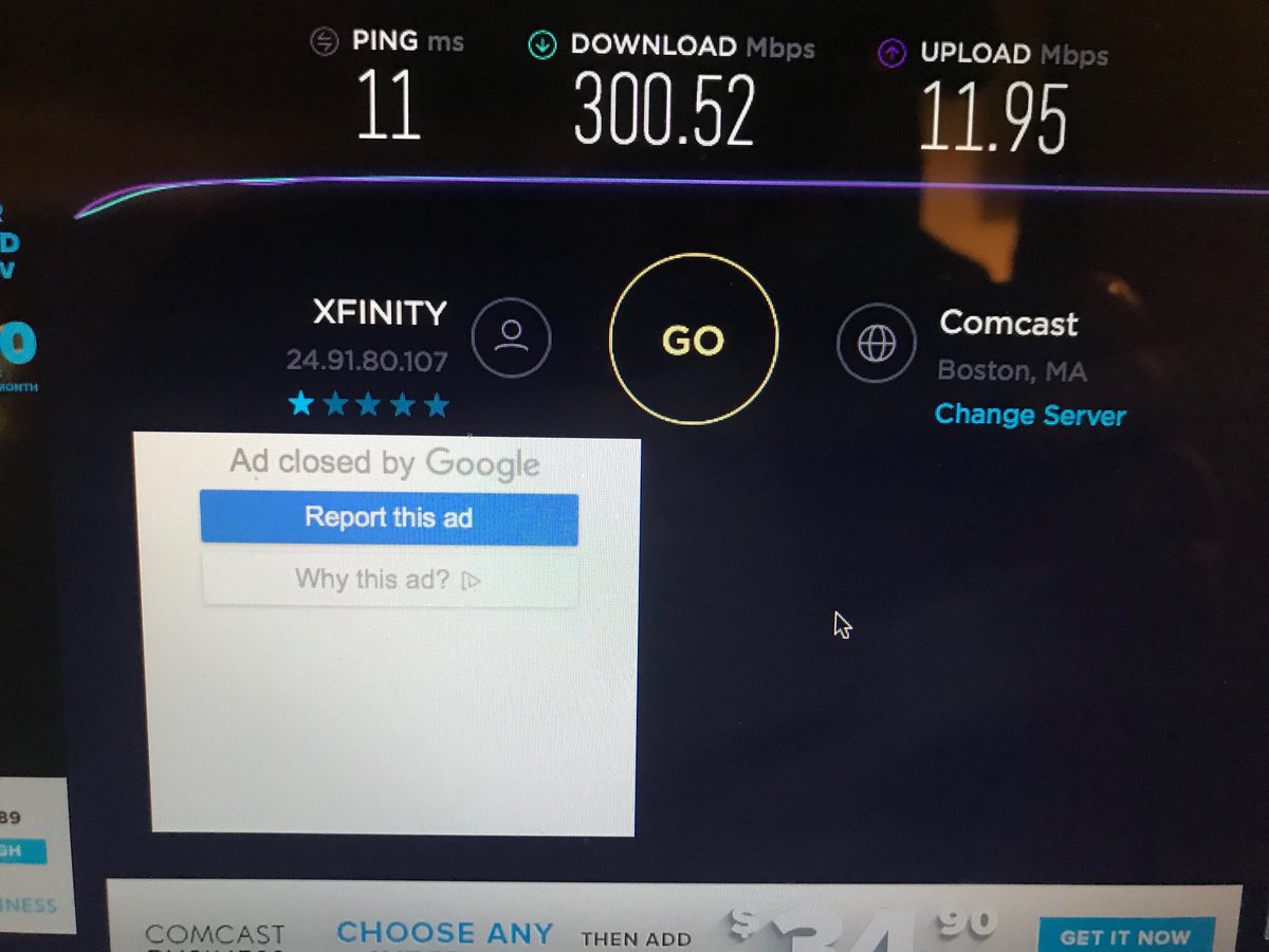 RichRamos84's tweet photo. Just upgraded router and pushing 300 mbs! @eoinok77 https://t.co/ZvO66vqlX0