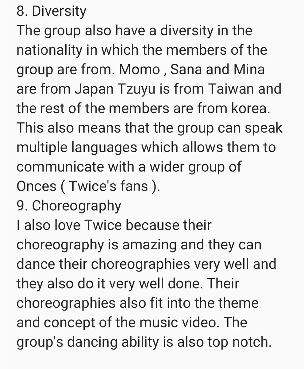 Dubu29's tweet photo. This is my entry for the giveaway I hope I win and Twice comes back next year ! Thanks for hosting the giveaway toggle ! These are the 9 reasons why I like Twice and a drawing I drew of them. #TWICEToggle https://t.co/fxZklhctlV
