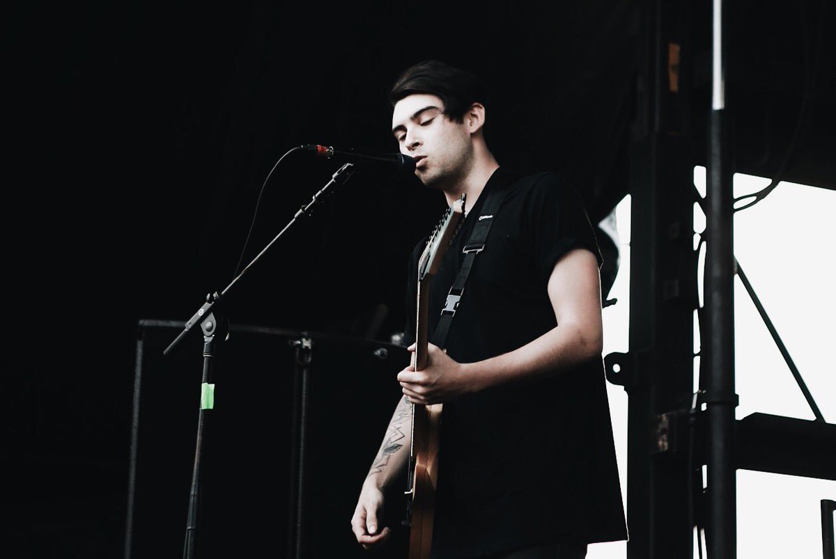 .@dayseekerband photographed in San Diego, CA at <a href="/VansWarpedTour/">Vans Warped Tour</a>.