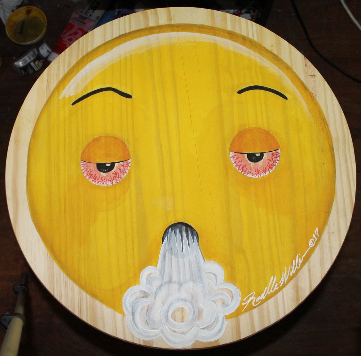 rovellewilliams's tweet photo. Emoji Art Show August 3, Friday 7pm - 10pm, 333 Peters Street Thanks to my Brothers @CityofInk @MiyaBailey @tukicarter @mistersoul216 building the #art #culture for more than #20YRS #artlife #art #atlanta #atlantaartist #emoji #artshow  #theemojiartshow #acrylicpainting https://t.co/7LXpHvwYpM