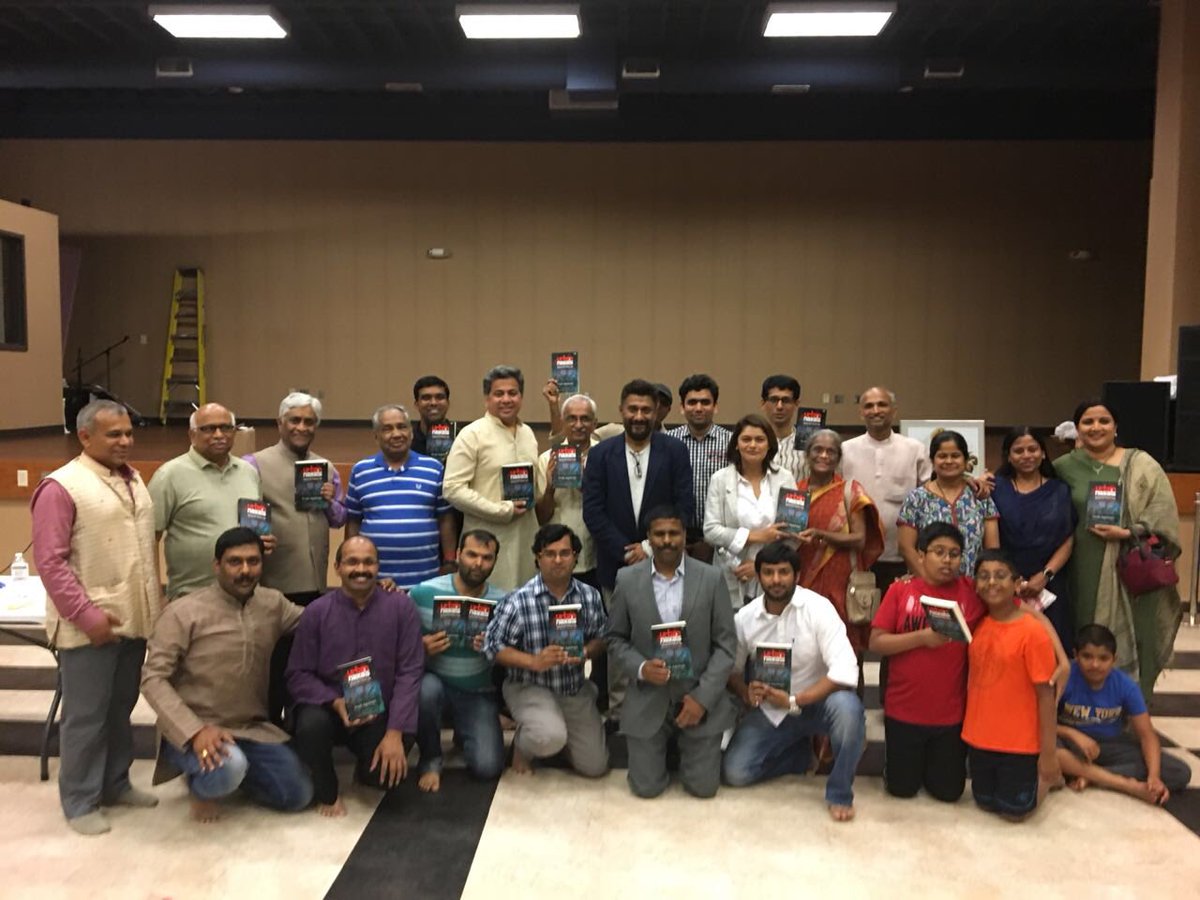 #UrbanNaxals Book Launch in Bloomington Illinois. #USBookTour by @vivekagnihotri @IndicBookClub @GarudaPrakashan @i_ambuddha