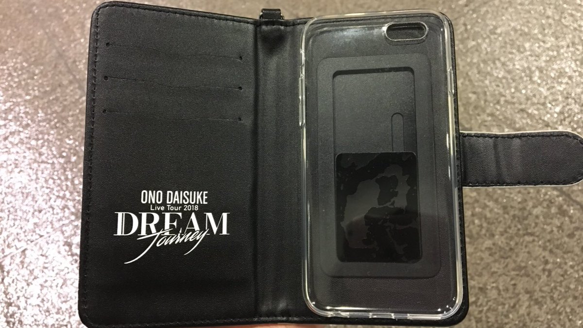 Twitter पर ゆうぽ ツイートお休み中 小野さんのツアーグッズのスマホケース Iphone6sでサイズピッタリでした 参考までに Onodj 小野大輔 グッズ