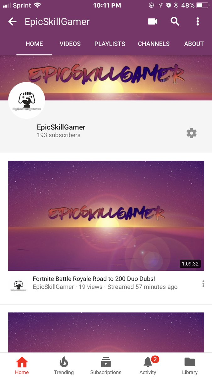 EpicSkillGamer5's tweet photo. Subscribe and join the EPICNATION! Youtube channel : https://t.co/a3fCLUlCV3      

#Fortnite #Youtube #Subscribe #BeginningYoutuber #PumpSquad https://t.co/CDdM5D35rg