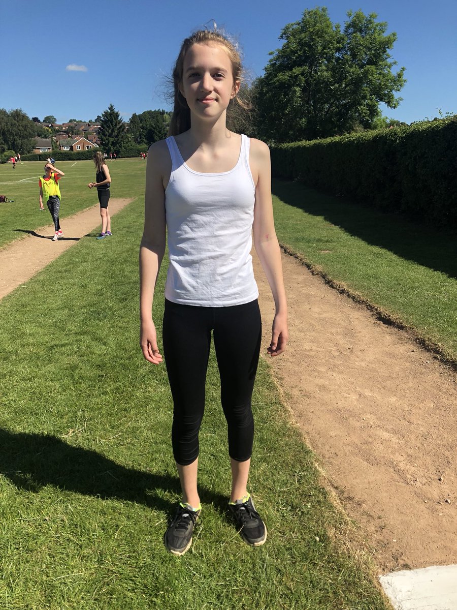 QEGS_PE's tweet image. Well done Grace on breaking the Year 7 long jump record jumping a massive 4m 20 #talent #shecanjump
