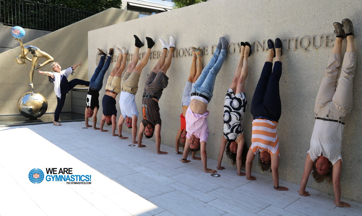 On this #OlympicDay and #Handstandday, the FIG staff is #UnitedBy... balance! 🤸‍🙌 However, it is impossible to compete with the elegance of a #Rhythmic #Gymnastics legend like Mariya Guigova. 😉
<a href="/Olympics/">The Olympic Games</a> <a href="/handstand_day/">Intl Handstand Day</a>