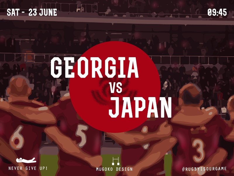 #TheLelos #Rugby #georgianrugby #GoGeoergia @GeorgianRugby @Japan Rugby #რაგბიჩვენითამაშია