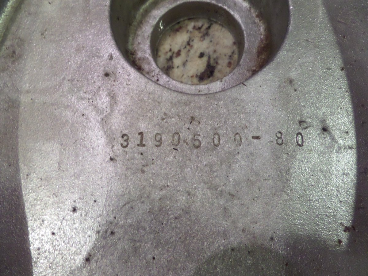 dragmaster123's tweet photo. Only have a couple of these 392 covers left.They are original 392 Thompson front covers I got with some patterns I bought yrs ago. Check out the number on back they are  real. They have not been drilled or machined and that will be up to you.  Price is $295.00 plus shipping. https://t.co/A3wS9ehIfe