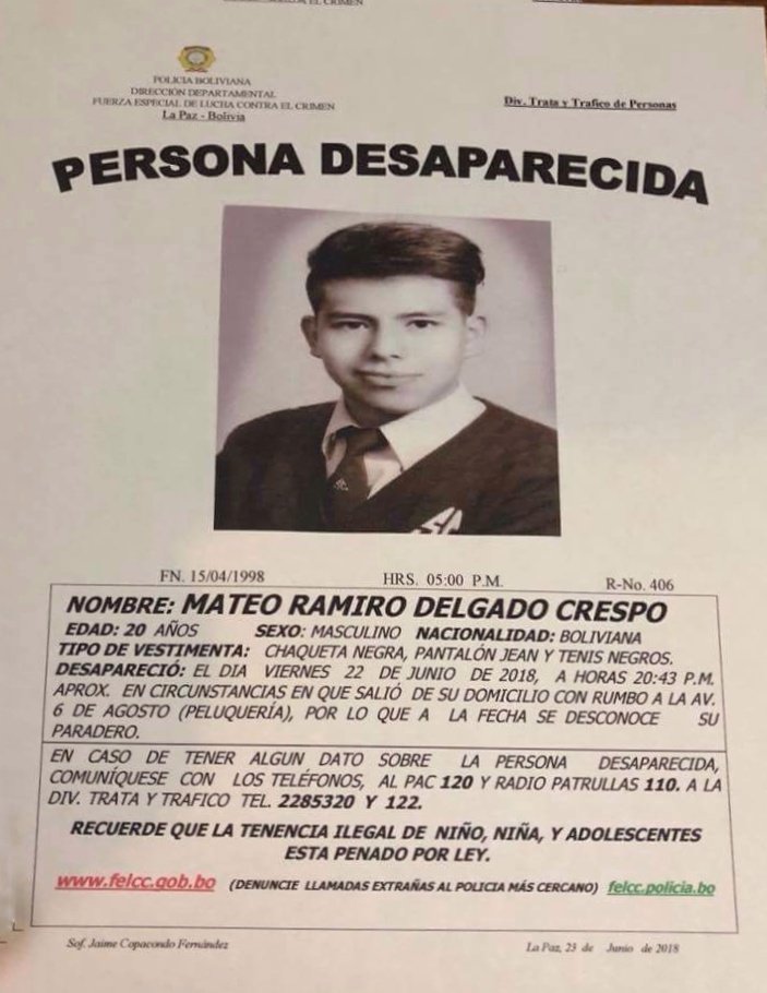 Las primeras horas son cruciales, la familia de Mateo está muy preocupada. ¡Ayúdennos con la difusión! #HoyPuedoSerYo