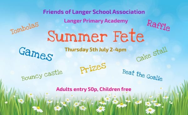 Raffle tickets go on sale on Mon 25th June at pick up and then at drop off and pick up every day until Wed 4th July. £1 per strip