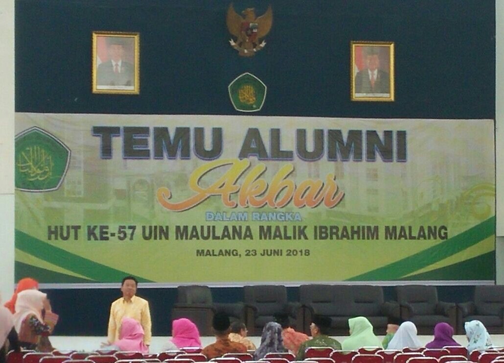 Temu alumni akbar / reuni akbar uin maliki malang 2018
