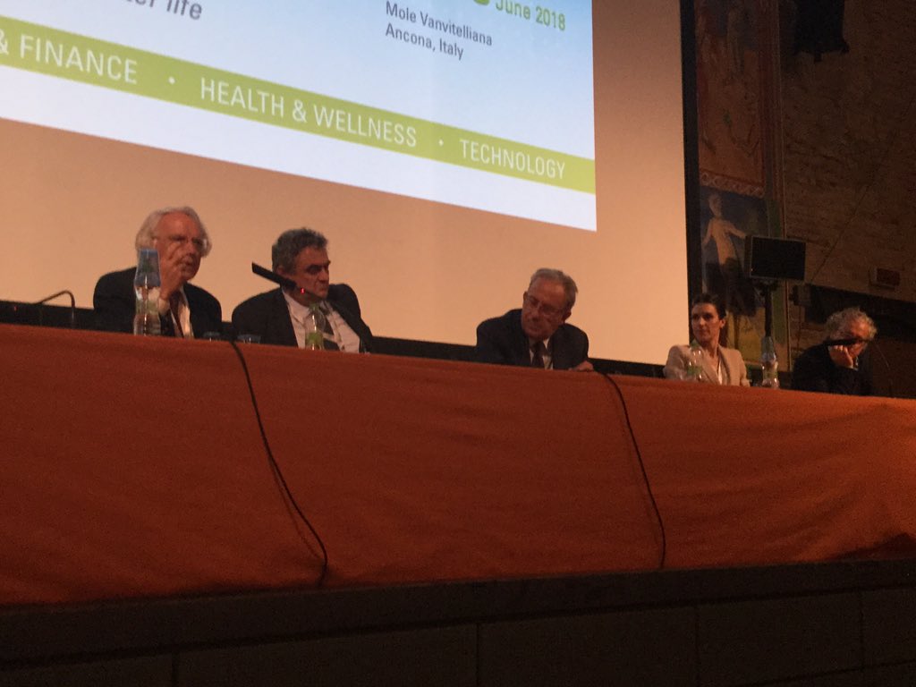 RobertoVjlla's tweet photo. #InnovAging is the mindset of the ones who believe that there are opportunities in all circumstances. Ready to start with the Saturday session on #AI #startup #SilverEconomy #ResearchAndBusiness #ibm #FondazioneMarche @issnaf @fabrizio_renzi https://t.co/015fvEAGC8