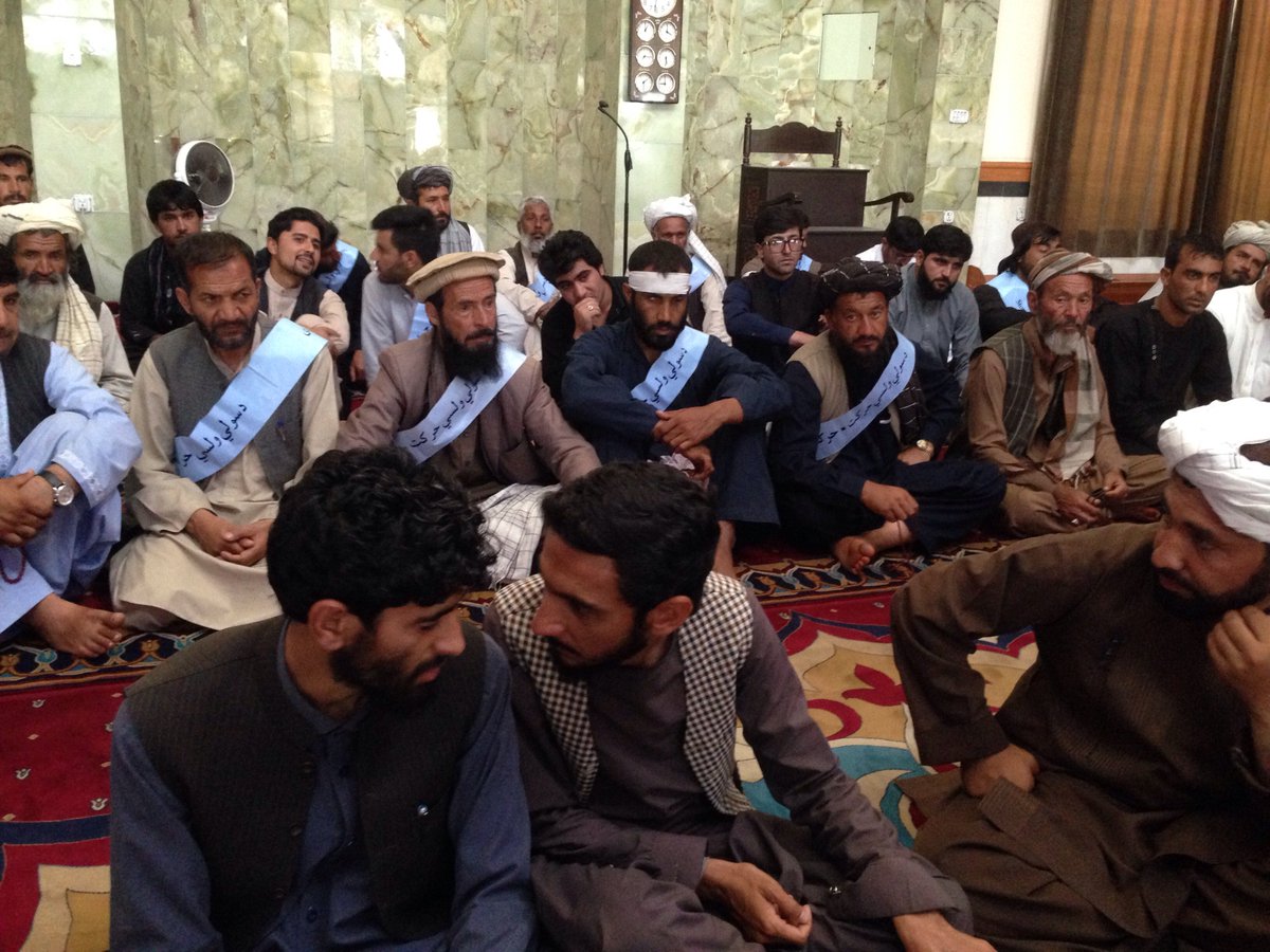 #helmandpeacemarch members say #Taliban didnt respond to their #ceasefire request. They will start protest in front of UN and four foreign embassies in #Kabul.