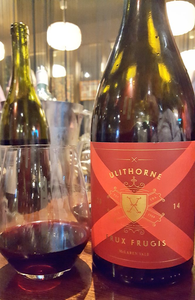 AustWineTasting's tweet photo. Ulithorne McLaren Vale Frux Frugis 2014 @UlithorneWine @mclaren_vale @winewankers Bottle #100 Great stuff. BT https://t.co/iGzK2Ccxle