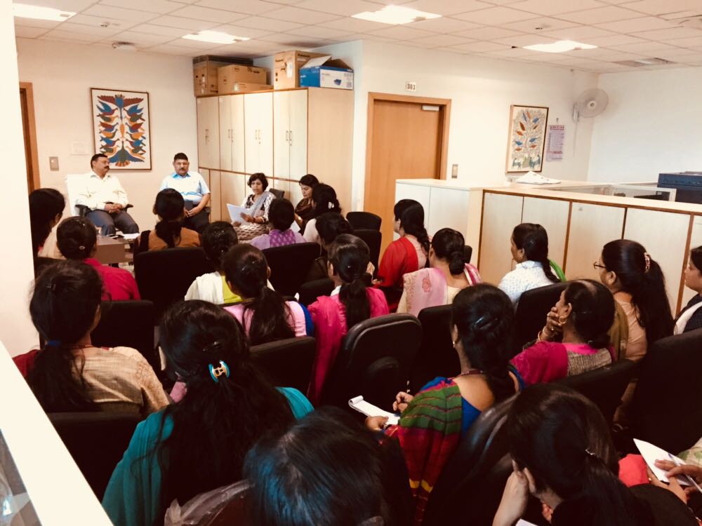 ADG Sir conducted meeting of CAW Officers n staff reviewed sections working n motivated for  result oriented task performance.