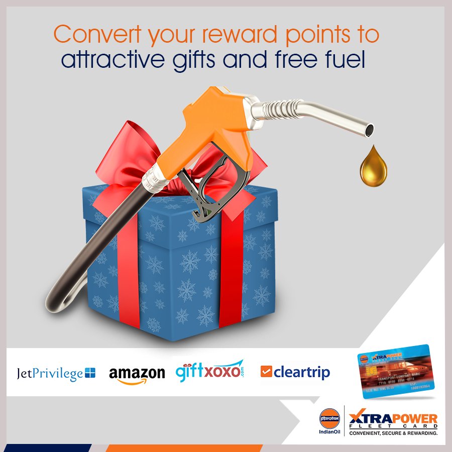Reward yourself with Free Fuel and Attractive Gifts with the XTRAPOWER of instant loyalty point redemption. 

#XTRAPOWERBenefits
#InstantRedemption <a href="/IndianOilcl/">Indian Oil Corp Ltd</a> <a href="/IndianOil_Highw/">IndianOil_Highway</a> <a href="/IOCRetail/">IndianOil PetrolPump</a>