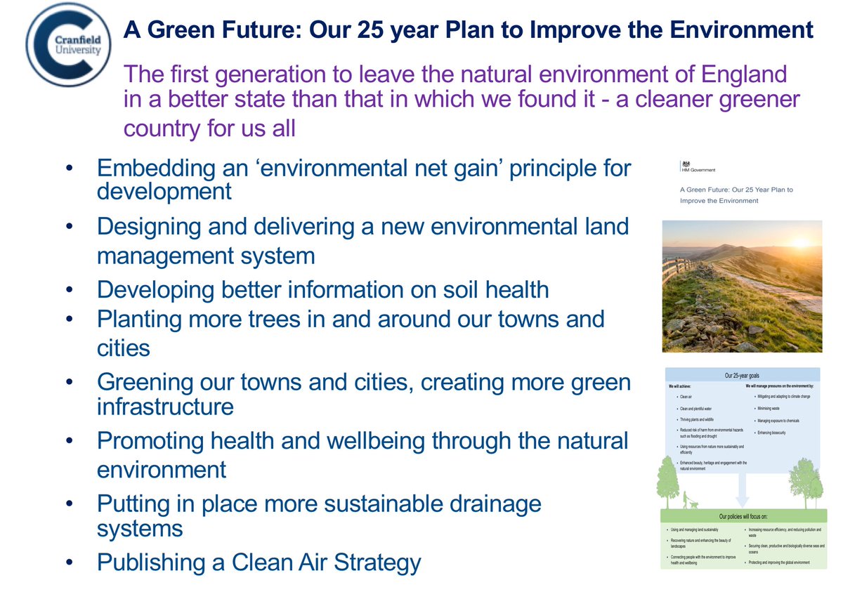 stanbensfield's tweet photo. .@UKELA_LAW Patron, Paul Leinster @CranfieldUni on Accounting for the #Environment and the #25YearEnvironmentPlan #ukela2018 https://t.co/ThITX6NUUE