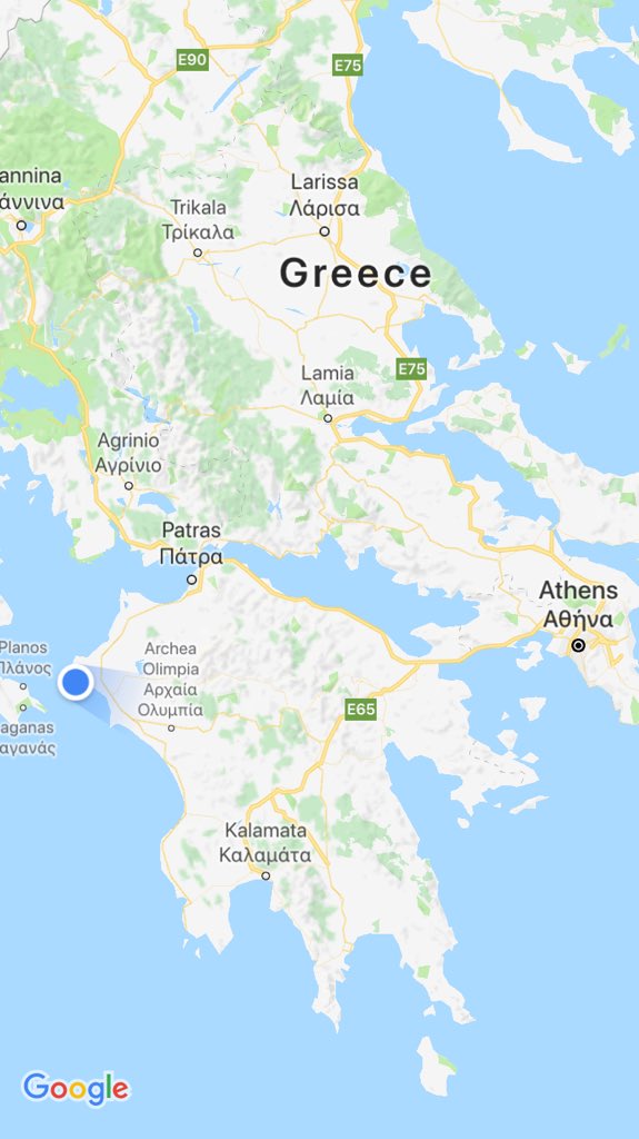 HamsAbroad's tweet photo. This is as far south as we get on this last leg of the trip, an hour or so south of Patras, Greece. Next week we get the ferry to Bari and come through Italy, Switzerland, France and then home. See you in a month or so UK! https://t.co/sAGg3px5sv