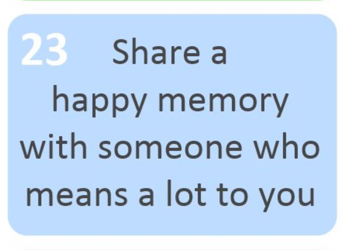 What happy memory would you share? For more ideas for how to make June joyful, check out the #JoyfulJune calander from <a href="/actionhappiness/">Action for Happiness</a>