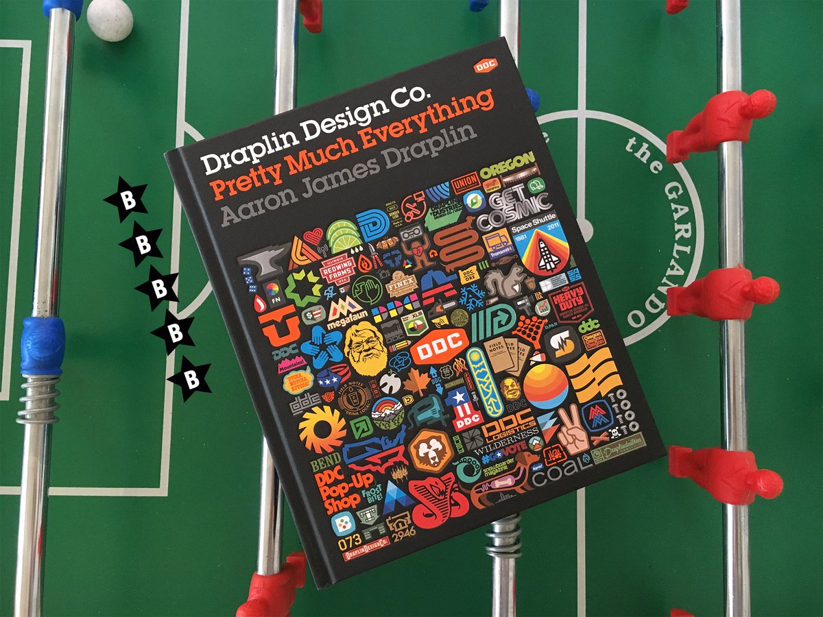 ConsultBrandon's tweet image. Draplin Design Co. Pretty Much Everything by Aaron James Draplin. 
Brandon Star Rating: *****
The Field Notes are such a recognisable set of notebooks in the design world &amp;amp; it was really interesting to learn the story behind their simple functional design. #brandonlibrary