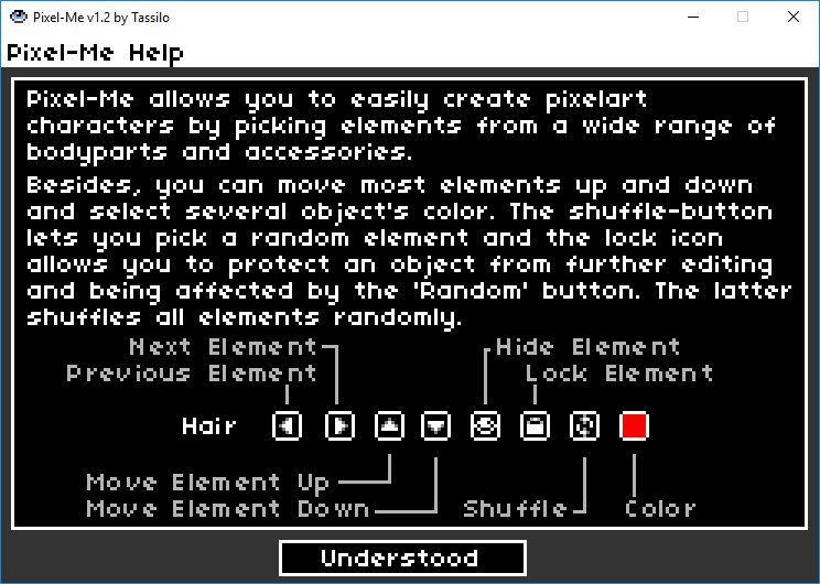 TassiloRau's tweet photo. #PixelMe v1.2 is out with some awesome enhancements, including coloring of hair, backgrounds and clothes! Check out the changes on https://t.co/IJAAIspKGc and get it now! #pixelart #gamedev #indiedev https://t.co/fD9TPlKFLA