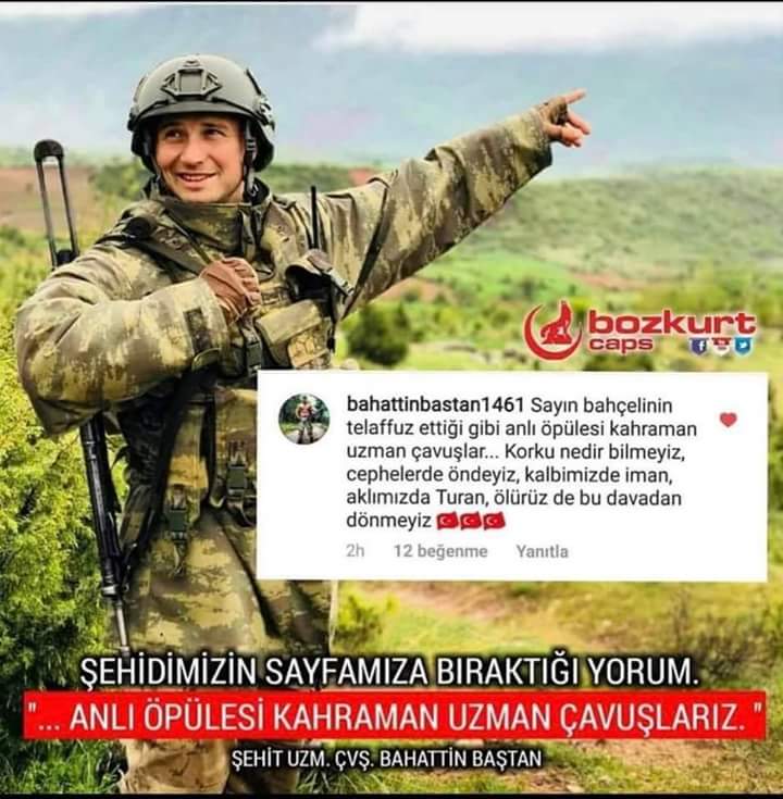 SamiOBAN7's tweet photo. #SozlesmeliSehitUzmanCavuslar
Korku nedir bilmeyiz cephelerde öndeyiz kalbimizde iman aklimizda Turan ölüruzde bu davadan VAZGECMEYIZZZZZ. https://t.co/yMtVJ4T5Mn