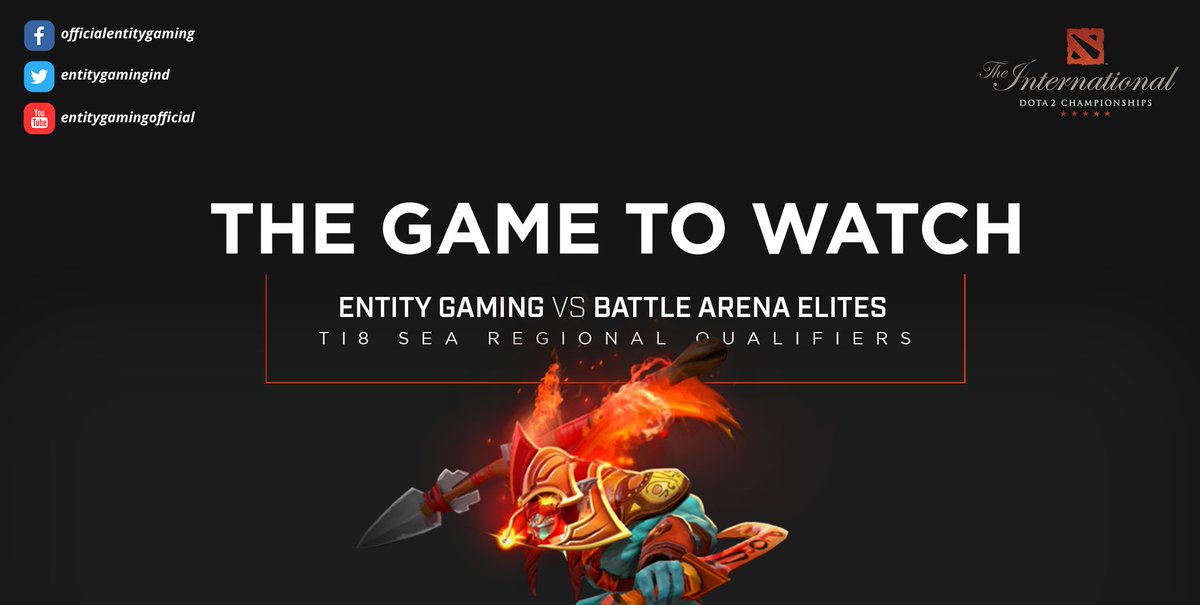 EntityInd's tweet photo. With a lane of rax already down this is quickly becoming the game to watch as we take on @ohyohyohy stack Battle Arena Elites.
#BackTheBlueWave #TI8 https://t.co/ZcmXlyF7vt