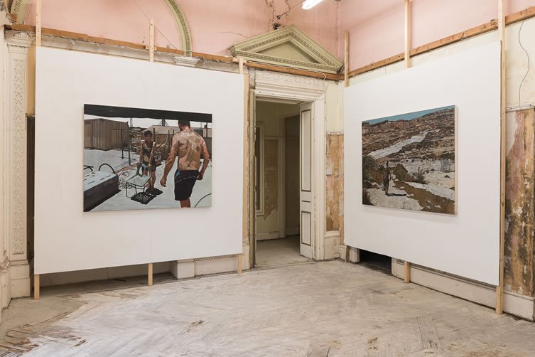 Porchester1929's tweet image. #Art in a dilapidated 1850's hotel - #LancasterGate. Show ends July 1st:    slateprojects.com