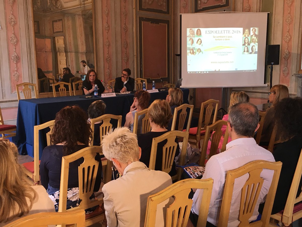 “In Italia abbiamo ricercatori e scienziati straordinari, è però importante che l’investimento del paese in formazione abbia un ritorno sul nostro territorio” <a href="/RSiliquini/">Roberta Siliquini</a> a #ExpoElette2018 sul tema #Innovazione e #Ricerca