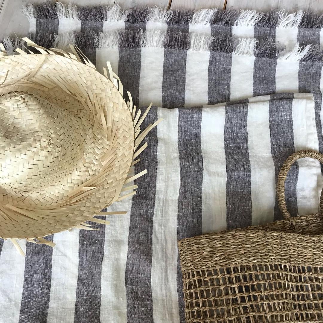 linenbee's tweet photo. Ready for beach? 🌞 we recommend this striped linen towel- crisp and natural. #linen #linenbee #linenbeeshop #linentextile #loveoflinen #beach #natural #summer #beachset #linentowel #ethicallymade #etsyseller https://t.co/NHP36nBEp2